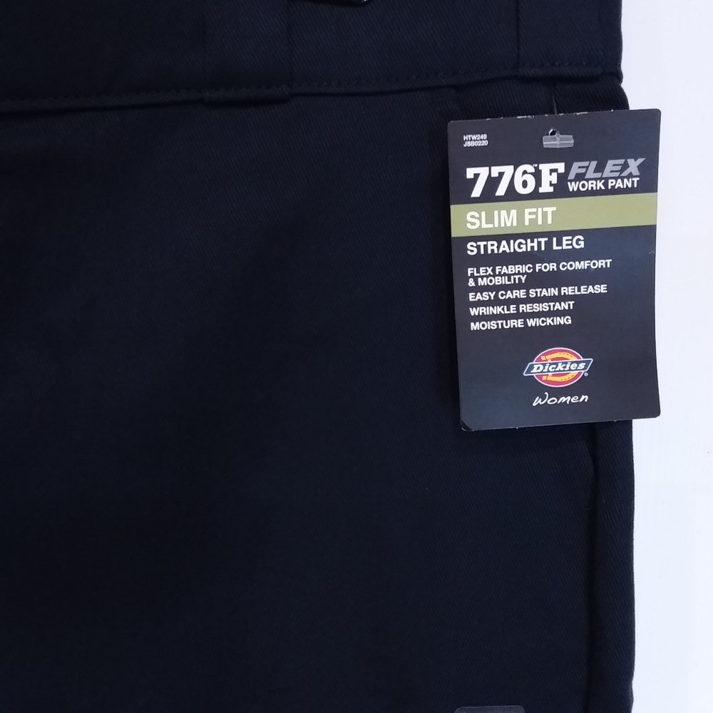Women's Dickies FLEX 776F Slim Fit Work Pant Size 14R New With Tags